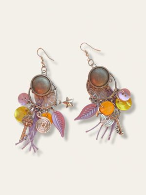 Boucles d'oreilles artisanales